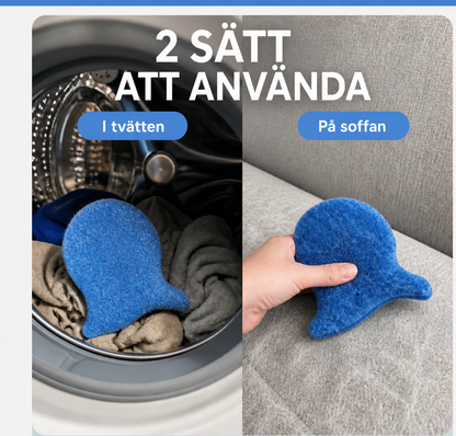 LuddRelief™ Hårmagneten - Fångar upp hår och dam ur tvätten